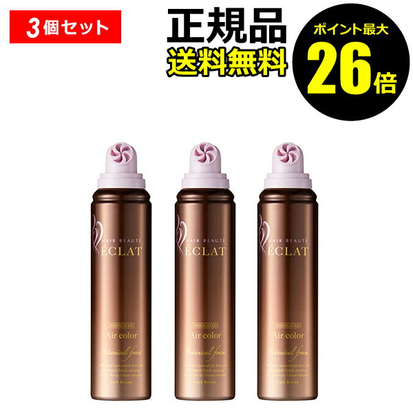 【ポイント最大26倍】【旧品特価】フューチャーラボ ヘアボーテ エクラ ボタニカル エアカラーフォーム 3本セット＜FUTURE LABO／フューチャーラボ＞【正規品】【ギフト対応可】