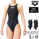 値下げ 24％OFF 送料無料 アリーナ arena レディース 競泳水着 リミック クロスバック AQUA ADVANCED 競技水着 オールインワン 水着 承認 WORLD AQUATICS承認 ワンピース オープンバック 女性用 水着 スイムウェア レーシング 競泳 ARN-1021W ARN1021W S M L O ネコポス