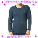 ★ひだまり チョモランマ 紳士長袖丸首シャツ★あったかインナー 防寒肌着 健康肌着◆紳士用 長袖 丸首インナー◆防寒着として大活躍の下着♪体温を守る高機能インナ...