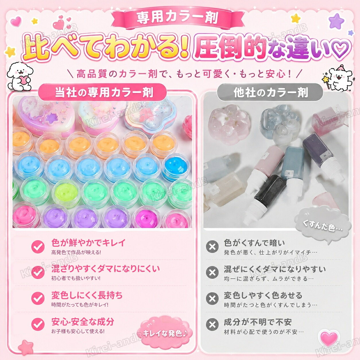 【SNSで話題】スクイーズキット 手作り DIY 7種類セット ふわふわ ぷにぷに触感 手作り 材料セット 握る 肉球 ストレス解消 ふわふわ 手作り鯛焼き 海星 糯米感 水感 フィリング 癒し 減圧グッズ ソフト感覚 おもちゃ キッズ 創意 ボール 人気 可愛い 贈り物 プレゼント kireiand3-10003147 Kirei-and3 楽天市場店 サンプル画像2