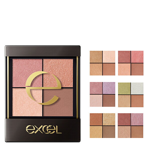 【5%OFFクーポン】エクセル リアルクローズシャドウ 4カラー クリア発色 リッチ質感 保湿 洗練 上品 exceL 正規品 【メール便1通3個まで可】 ギフ...