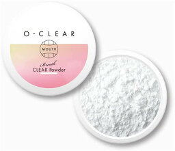 口腔ケア歯磨き粉　O-CLEAR オークリア ブレスクリアパウダー 20g　ピーチミントの香り 口臭ケア　エリスリトール配合の炭酸冷感歯磨きパウダー　炭酸 冷感 炭酸歯磨き粉