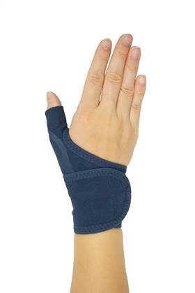 【スーパーセール10%割引】水仕事にも使えるメッシュの手首サポーター ネイビー メッシュ 水回りOK すぐ乾く 腱鞘炎 腱鞘サポーター 手首サポーター 簡単サイ...