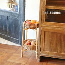 【特典あり】THE AROROG ジ アラログ ボウル 2段[収納バスケット ラック ラタン 籐 おしゃれ ナチュラル キッチン ランドリー ベッドサイド 玄関...