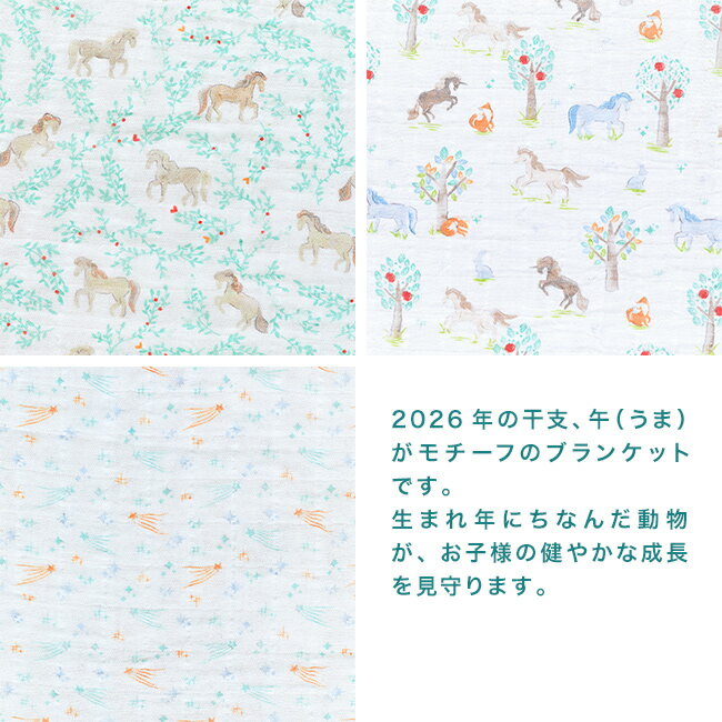 【特典あり】aden＋anais エイデンアンドアネイ おくるみスワドル イヤーオブザホ...