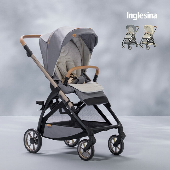 Inglesina イングリッシーナ エレクタ エレメント の解説 背面、対面、フルリクライニング対応、コンパクトに折りたためる設計のベビーカーです。 外側の生地にはリネンとコットン、赤ちゃんに直接触れる内側の生地には主にコットン素材を使用。赤ちゃんの敏感な肌にやさしいコットン素材のシートは、夏はさらりとした心地よさ、冬は暖かい肌当たり。季節を問わずお使い頂けます。 新生児（体重2.5kg）から4歳頃（体重22kg）まで長く使用できます（対面使用は15kgまで）。 シート部分の着脱により、フレームの方向を変えずに対面・背面で使用することができ、どちらのモードでも折りたたみが可能です。 折りたたみはワンハンドで女性でも驚くほどスムーズに操作ができ、しっかり安定して自立します。 たたんだ後はハンドルやファブリックが地面につかず清潔です。 折り畳み時の奥行サイズはシート切替タイプTOPクラスの30cm。玄関の一角にもコンパクトに収まります。 大型タイヤ搭載で、段差やガタガタ道でも安定した走行を実現。 ハンドルの高さは身長に合わせて8段階に調整可能。 大型の幌はUPF50＋。 エレクタの標準装備であるフロントガード、カップホルダー、レインカバー、フットマフに加えて専用のコンフォートシートもセットになっており、お子さまの月齢や天候、季節に対応するオプションを全て備えたオールインワンタイプです。 グリップやフロントガード、ホイールカラーも統一感のあるデザインでナチュラルながら上質な存在感のある仕上がりです。 Inglesina イングリッシーナ エレクタ エレメント の詳細 商品名： Inglesina イングリッシーナ エレクタ エレメント 説明： ベビーカー 新生児 両対面式 UVカット おしゃれ 折りたたみ コンパクト レインカバー ドリンクホルダー 防寒 フットマフ 荷物入れ コンフォートシート セット 0歳 1歳 2歳 3歳 4歳 用途・場所： 外出 おでかけ お出かけ 散歩 日光浴 公園 公園デビュー 旅行 通院 外遊び 育児 ショッピング ママ会 ピクニック カテゴリー： ベビーカー ストローラー 色： ペーパーブルー ピュアエクリュ 柄： 無地 形状： 折り畳み式 折りたたみ 種類： 折りたたみ式 海外 ブランド オシャレ 日よけ 雨よけ シングルタイヤ 対象： ベビー 赤ちゃん 新生児 乳児 幼児 キッズ 子ども 子供 こども 男の子 女の子 孫 オールシーズン 春夏秋冬 ギフト用途： ギフト プレゼント 贈り物 出産祝い ハーフバースデー 誕生日 誕生日プレゼント バースデー クリスマス クリスマスプレゼント対象月齢 新生児(2.5kg)〜48カ月 付属品 フロントガード、ショッピングバスケット（耐荷重量5kg)、カップホルダー、専用レインカバー、専用フットマフ、ベビーコンフォートシート サイズ（約） ［使用時］W50×D83〜96×H107cm　［折りたたみ時］W50×D30〜32×H73.5〜80cm 重量（約） 8.7kg 許容荷重（約） 22kg 生産国 イタリア 保証期間 ご購入日から2年 注意 ※ディスプレイの環境上、実際のカラーが再現できない場合がございます。 Inglesina イングリッシーナ商品一覧はこちらから Inglesina イングリッシーナ メッシュシートライナー Inglesina イングリッシーナ エレクタ ▼ご注文前に必ずご確認下さい。詳細はアイコンをクリック！