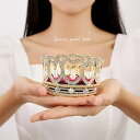 クイーンズ・パールティアラ[インテリア 置き物 オブジェ ティアラ 豪華 部屋 飾る アフタヌーンティー カフェ 喫茶店 アクセサリートレー アクセサリー トレ...