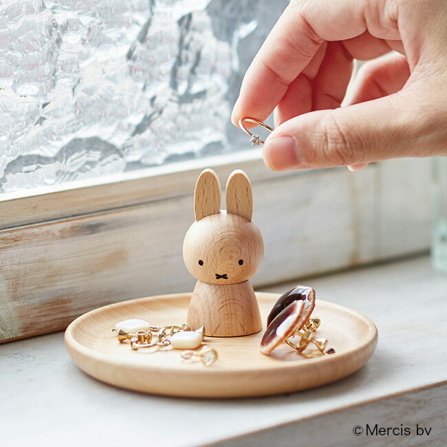 ミッフィー アクセサリースタンド MZ7[木製 アクセサリー スタンド トレー アクセサリートレー おしゃれ かわいい ミッフィーちゃん グッズ 大人 アクセサ...