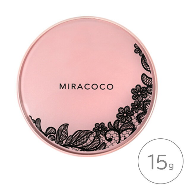 【レビュー特典あり】MIRACOCO ミラココ カバータッチ ファンデーション[クッションファンデ 薄付き カバー力 崩れにくい ウォータープルーフ 素肌感 オールインワン 日焼け止め 化粧下地 コンシーラー コントロールカラー パウダー SPF40 PA＋＋ 韓国] 1-2W