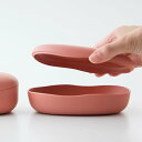 Mogugu pebble 蓋付きプレート[子供 食器 プレート 食洗機対応 かわいい 子ども 子...