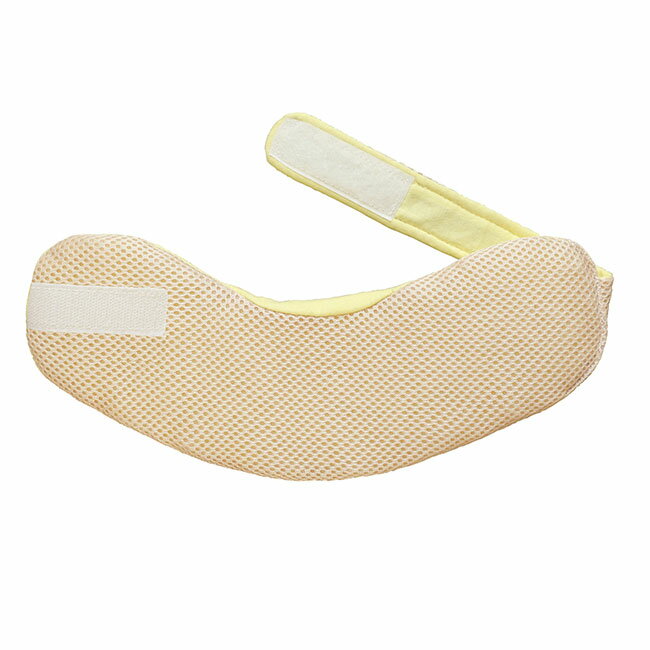 おやすみネックピロー 首肩らーく[ネックピロー 普段使い 自宅 首枕 肩 首 痛い 楽 リラックス 枕 ピロー 就寝時 寝るとき 楽な姿勢 姿勢が楽 睡眠 つけるだけ 頭 固定 支える サイズ調節 健康グッズ 寝苦しい 夜 夜間 癒し サポート 男性 女性 男女兼用]