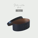 シェーカーオーバルボックス ブラック S[シェーカーボックス 木製 収納箱 収納BOX 収納ボックス 小物入れ アクセサリーケース ソーイングボックス 裁縫箱 ...