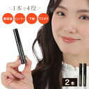 大人の黒い美容液マスカラ《2本》[マスカラ まつ毛 美容液 マスカラ下地 まつげ 睫毛 エイジングケア コスメ 目元 メイクアップ セパレート ウォータープルー...