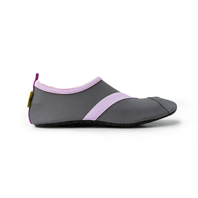 キレイスポットの【特典あり】FITKICKS フィットキックス Classic Gray-pink[超軽量 コンパクトシューズ レディース 22cm 23cm 23.5cm 24cm 24.5cm 小さいサイズ 大きいサイズ S M L 軽量 靴]｜アングル2