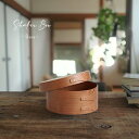 【特典あり】シェーカーラウンドボックス S[シェーカーボックス 木製 収納箱 収納BOX 収納ボックス 小物入れ アクセサリーケース ソーイングボックス 裁縫箱...