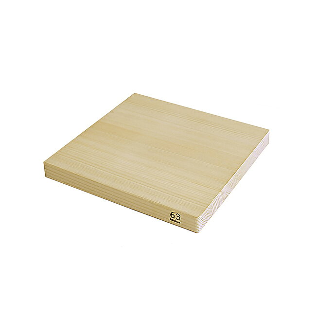 【特典あり】63 ロクサン ヒノキまな板 スクエア 23×23×2.5cm[木製 まな板 日本製 桧 ひのき 木 まないた おしゃれ 木製カッティングボード 俎板 小さめ 食材 カット キャンプ 北欧 風 インテリア キッチン] kireispot-10074229 キレイスポット サンプル画像2