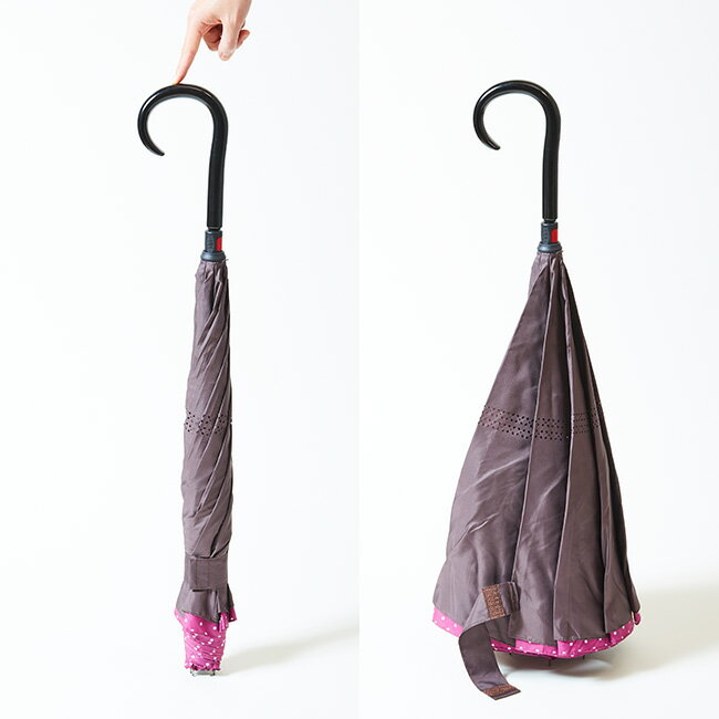 【特典あり】逆さに開く2重傘 サーカス[車 電...の紹介画像3