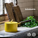 knIndustrie ケーエヌ インダストリー THE SAUCEPAN ソースパン 16cm[片手鍋 16センチ イエロー 黄色 おしゃれ 北欧 風 ガス ...