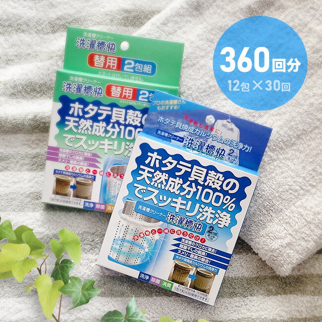 【レビュー特典あり】洗濯槽クリーナー 洗濯槽快 ネット2枚＆クリーナー12包セット[洗濯槽快セット 洗たく槽クリーナー 洗濯槽快 セット 洗濯槽掃除 洗たく槽 カビ 掃除 洗浄 カビ防止 天然成分100％ 洗浄剤 除菌 消臭 洗濯槽洗剤 洗濯爽快セット 防菌 防臭] 即納