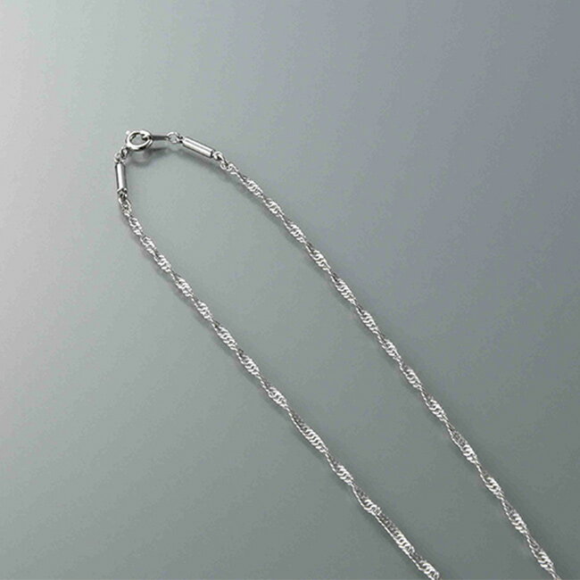 磁気ネックレス スリーストーン スクリュー K13492[肩こり ネックレス 医療機器 磁気 医療機器認証 ペンダントトップ パーツ キュービックジルコニア スクリューチェーン ジュエリー おしゃれ 女性用 レディース] 1-2W