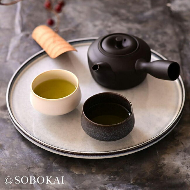 Rakuten - 【特典あり】sobokai ソボカイ 菓 湯呑み 《同色2個》[ペア 湯呑 湯呑みセット おしゃれ 小さめ 小さい モダン 来客用 湯呑み茶碗 湯のみ 白 黒 敬老の日 高級 磁器 日本製 ブランド プレゼント] 即納