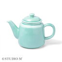 studio m’ スタジオエム レヴェイユ ポット[ティーポット 紅茶 急須 磁器 陶器 紅茶ポット おしゃれ かわいい 食器 茶器 北欧 風 インテリア キ...