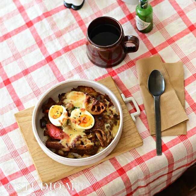 Gratin Dishes - 【特典あり】studio m’ スタジオエム クオート φ180mm[グラタン皿 18cm おしゃれ かわいい 小ぶり 丸 日本製 陶器 1人用 2人用 浅型 丸皿 器 グラタン 皿 耐熱皿 丸型 オーブン対応 電子レンジ対応 食洗機対応 食器 耐熱ボウル] 1-2W