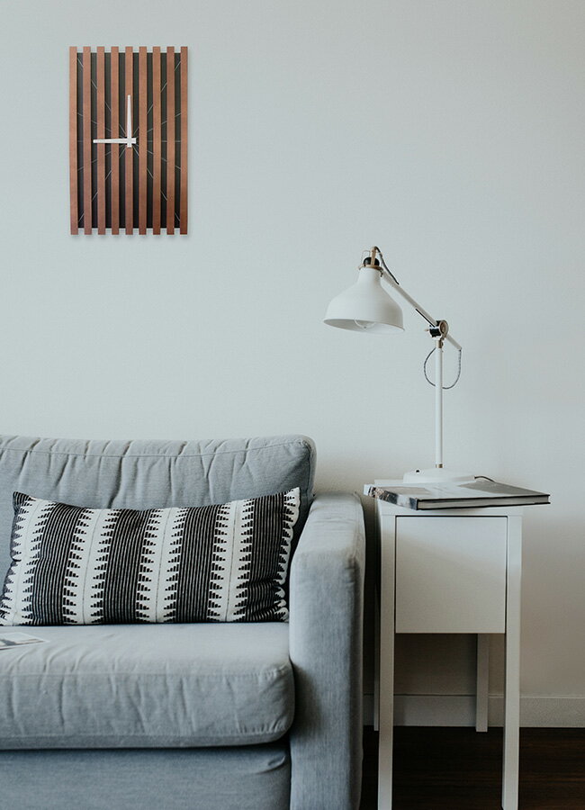 【特典あり】タペクロック・H V-0054[時計 壁掛け 壁掛け時計 おしゃれ 掛け時計 木製 オシャレ 掛時計 アナログ 北欧 モダン 洋室 和室 インテリア] 即納 [2]