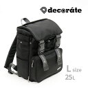 decorate デコレート BISBA 25L[スクールバッグ ラン活 バックパック リュックサック リュック型 ランドセル カジュアル おしゃれ 大容量 大きめ 男の子 女の子 通学 登校 習い事 塾 A4 タブレット 教科書 収納 小学校 高学年 DMS-083 Lサイズ]