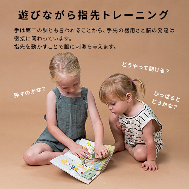 【特典あり】taftoys うさぎのアクティビティブック 826836[布絵本 仕掛け 絵本 う...