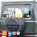 ジムニー ステッカー 車 おしゃれ かっこいい THE JIMNY LIFE 22 カッティングステッカー シール 防水 切り文字 耐水 耐候 じむにー jimny ja22 カスタム パーツ アウトドア OUTDOOR カーステッカー カー用品 キャンプ きりもじいちば