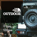 【 3/31まで クーポン有 】 ジムニー ステッカー 車 おしゃれ アウトドア THE JIMNY LIFE OUTDOOR シール 防水 カッティングステッカー 切り文字 じむにー jimny シエラ カーステッカー カスタム パーツ jb74 jb64 jb43 jb33 jb23 ja22 ja12 ja11 四駆 suv きりもじいちば