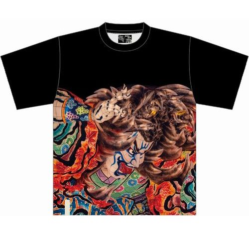 ねぶた Tシャツ 錦繡戸隠紅葉狩（きんしゅうとがくしもみじがり）野村昂史 作 吸汗速乾 ドライTシャツ ねぶた祭 お土産 青森 あおもり