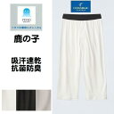 鹿の子 ロンパン ニーレングス アセドロン 半ズボン下 ステテコ MCA707A 前あき インナー 下着 吸汗速乾 抗菌防臭 紳士 メンズ 肌着 グンゼ クール...