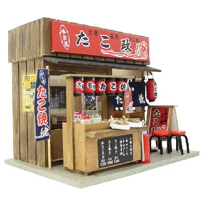 ビリーの手作りドールハウスキット ナニワのたこやき屋さん ビリー ドール ハウス ...