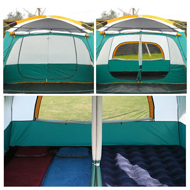 キャノピーテント(5-10人用)2室ドームテント タープ キャンプ アウトドア おしゃれ 人気 日よけ サンシェード 防水 コンパクト収納 大型通販格安セール情報 楽天 通販
