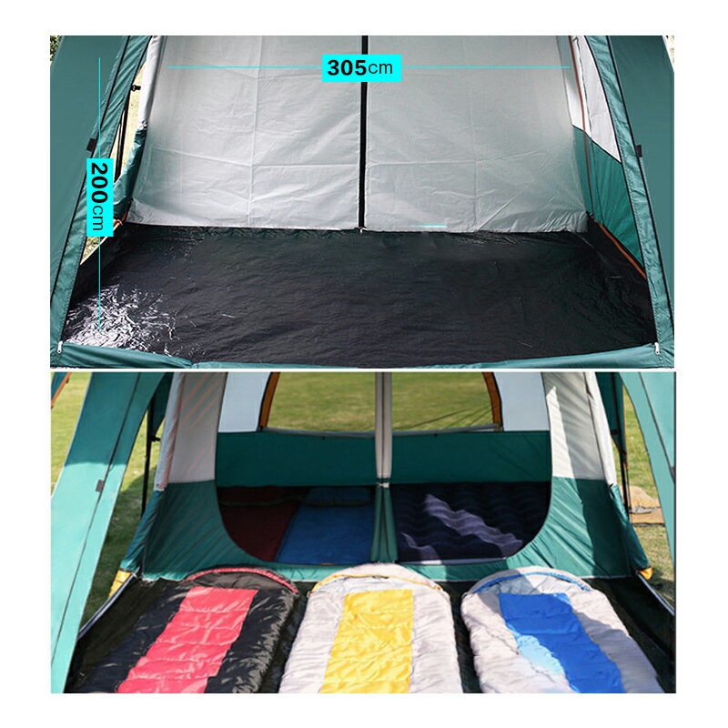 キャノピーテント(5-10人用)2室ドームテント タープ キャンプ アウトドア おしゃれ 人気 日よけ サンシェード 防水 コンパクト収納 大型通販格安セール情報 楽天 通販