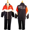 【訳あり商品】キッズ/男の子/子供★【FILA】フィラスポーツウェア/ジャージ上下組/トレーニングスーツ/運動会/スポーツ/通学