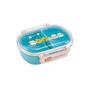 すみっコぐらし/San-X☆ランチボックス/ふわっとフタ/タイトランチボックス/お弁当箱(小判型)/中子・仕切りつき◇日本製◇(3)
