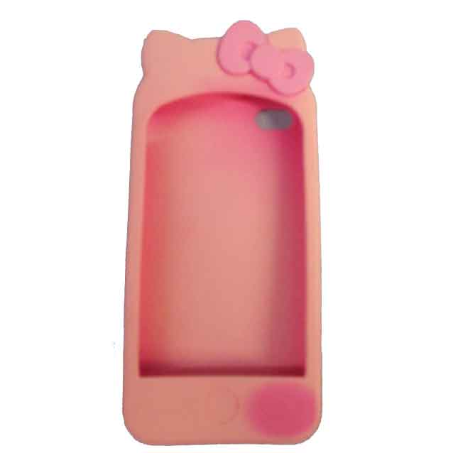 【訳あり商品】ハローキティ/サンリオ☆iphoneケース/アイフォンケース/シリコン製/iphone4専用/スマホケース