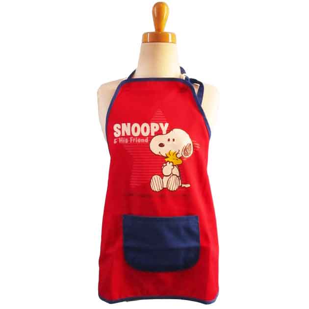 新品 SNOOPYスヌーピー レトロ ビンテージ エプロン 日本製