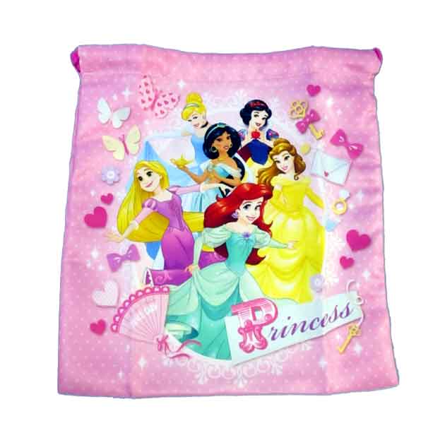 プリンセス/ディズニー☆巾着(Mサイズ)/きんちゃく/巾着袋/小物入れ/お道具袋