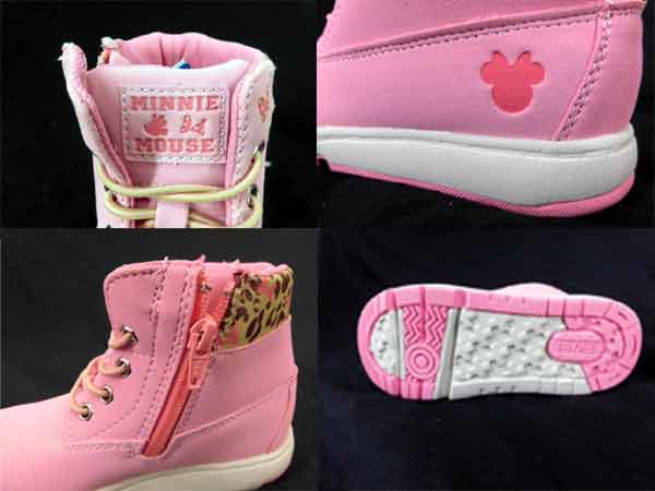ディズニー【Disney】☆キッズ/ジュニア/子供/女の子/ハイカットシューズ/ディズニーショートブーツ/子供靴◇ムーンスター◇