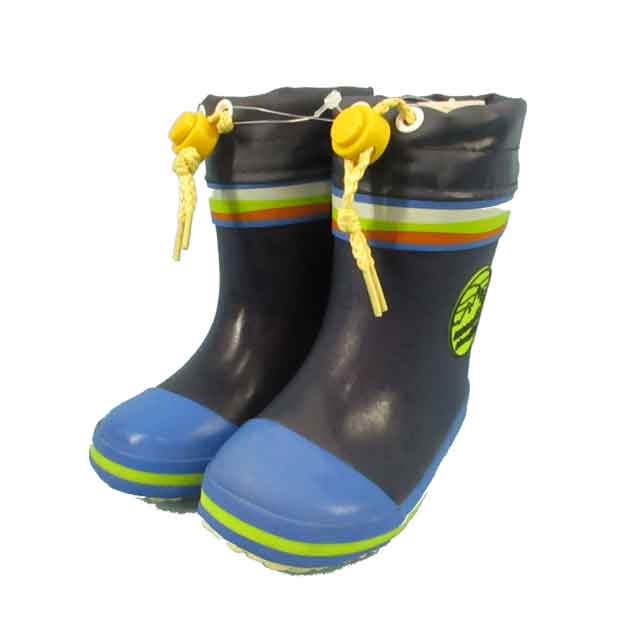 キッズ/ベビー★レインブーツ フード付きレインブーツ 防寒長靴 内側ウレタン長靴(箱なし)◇ムーンスター◇