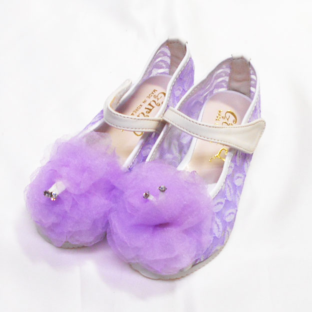 【訳あり商品】【いちごガール】☆キッズ 女の子 子供 レースシューズ モチーフ付 総レース レーシースニーカー 15cm