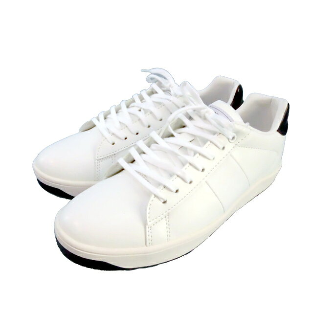 【ムーンスター（月星）】☆FREESTAR MS FS003 フリースター メンズ スニーカー 靴 シューズ 耐摩耗ソール 耐久性 通気性 moonstar 学生 運動靴◇ホワイト ホワイト/ネイビー◇