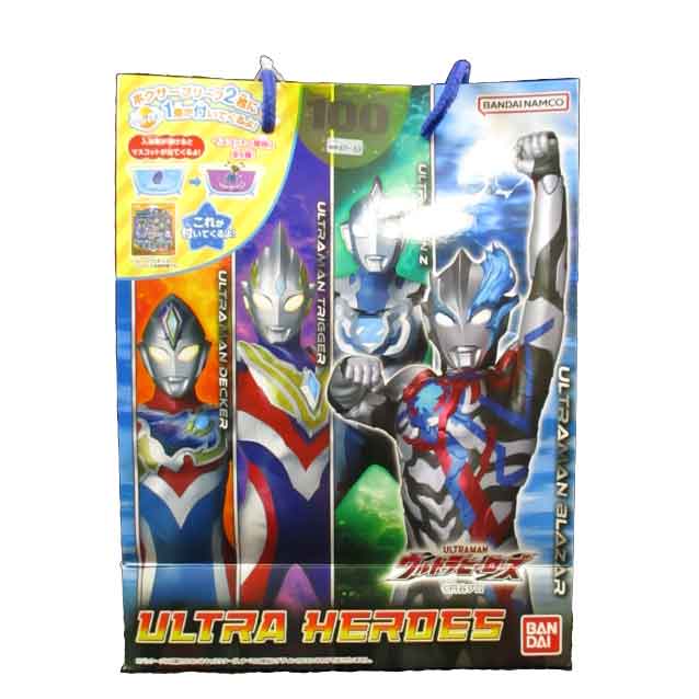 【ウルトラヒーローズ】★キッズ/男の子/インナー福袋/ウルトラマンブレーザー ゼット ティガー デッカー ハッピーパック カラーブリーフ2枚+びっくら？たまご1個セット 福袋◇バンダイ◇のサムネイル
