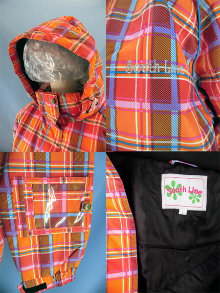 レディース/婦人　サウスライン(SOUTH LINE)☆スキーウェア/スノーウェア/ウィンタースポーツウェア/上下セット/スキースーツ