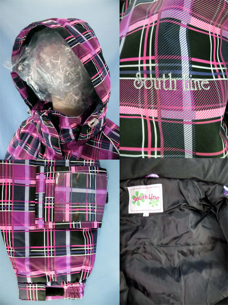 レディース/婦人　サウスライン(SOUTH LINE)☆スキーウェア/スノーウェア/ウィンタースポーツウェア/上下セット/スキースーツ