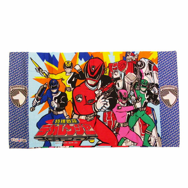特捜戦隊デカレンジャー★キャラクター枕カバー ピローケース カバー取替え 綿100%